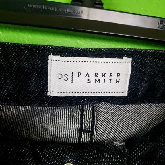 Parker Smith Women's Black Denim Distressed Jewel Patchwork Jeans sz 30 - Picture 10 of 11